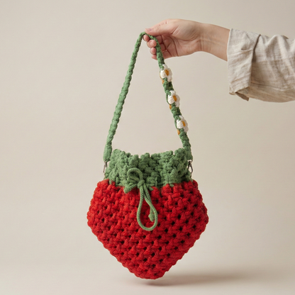Berry Bloom Handcrafted Bag