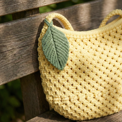 Lemon Leaf Handbag